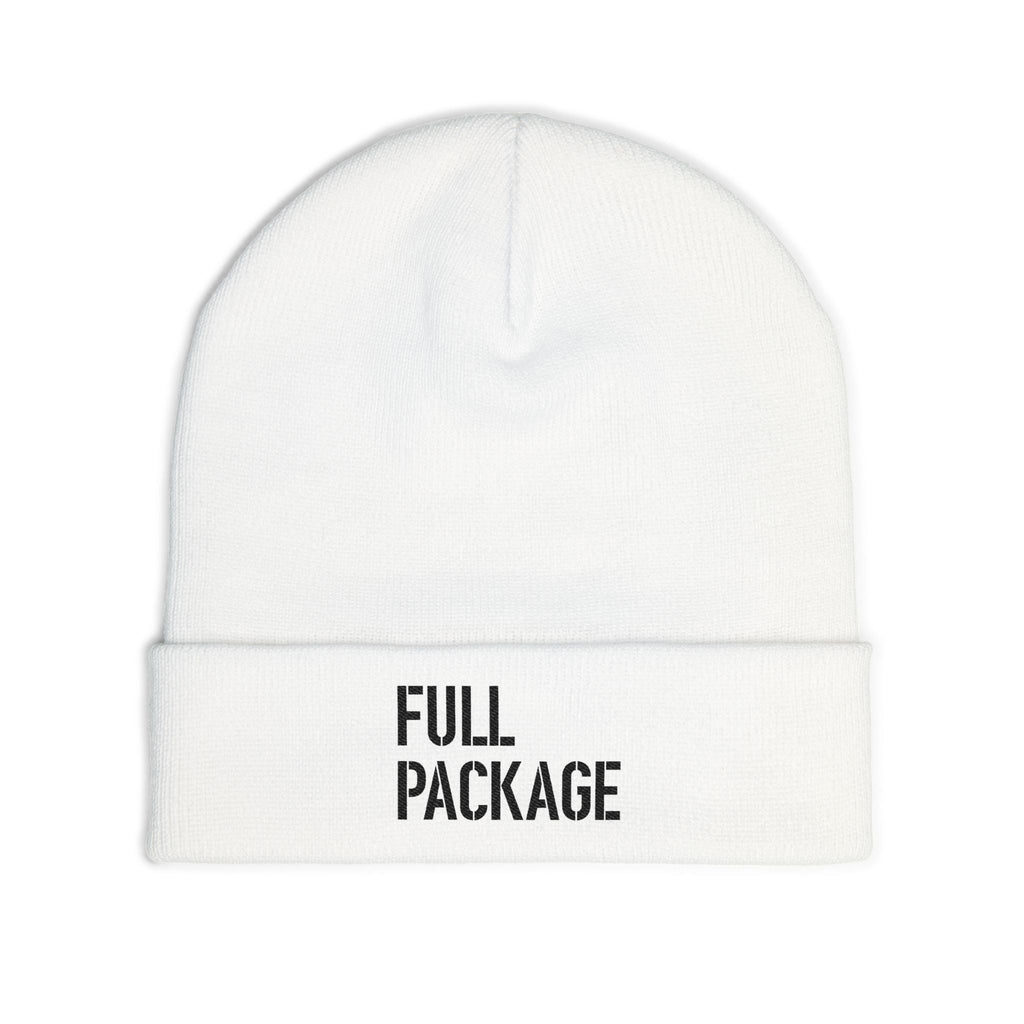 Knit Beanie (Embroidery)