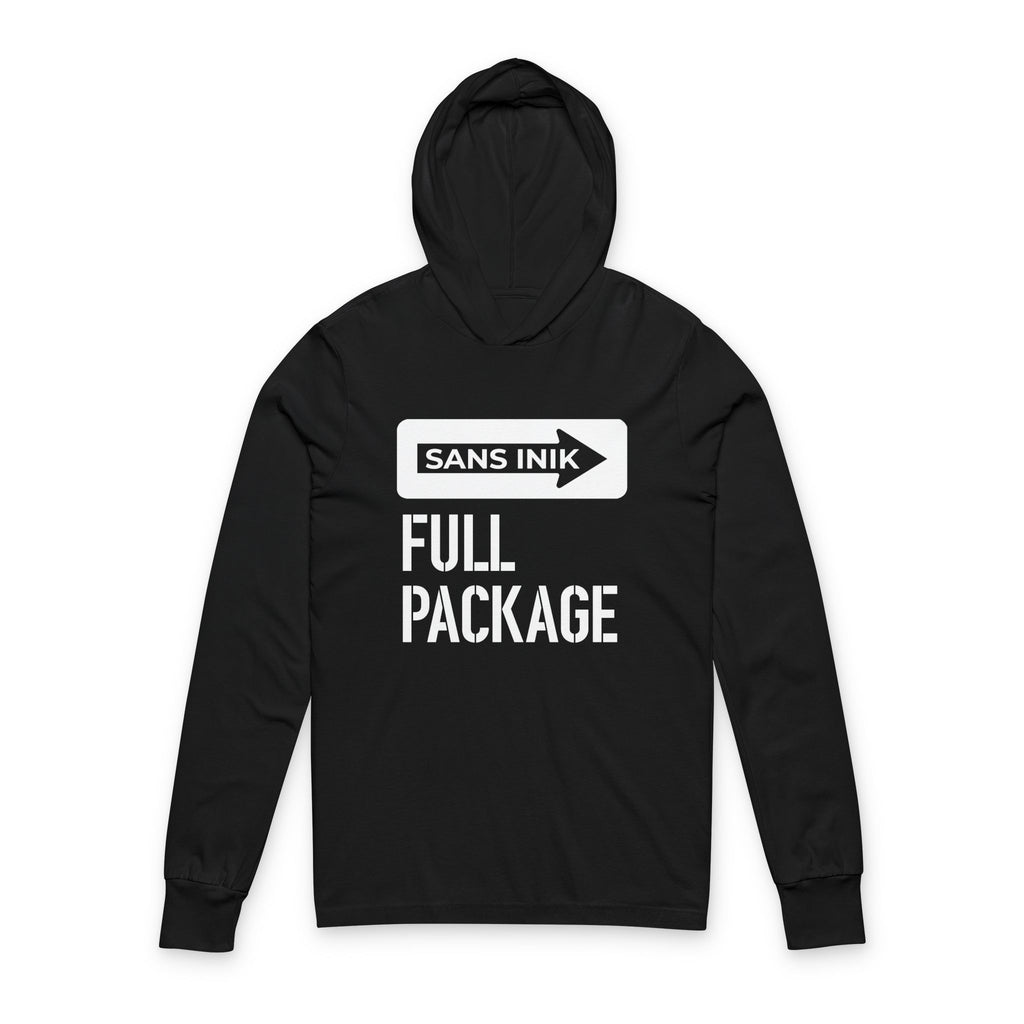 A1 - Unisex Hooded Long Sleeve Tee