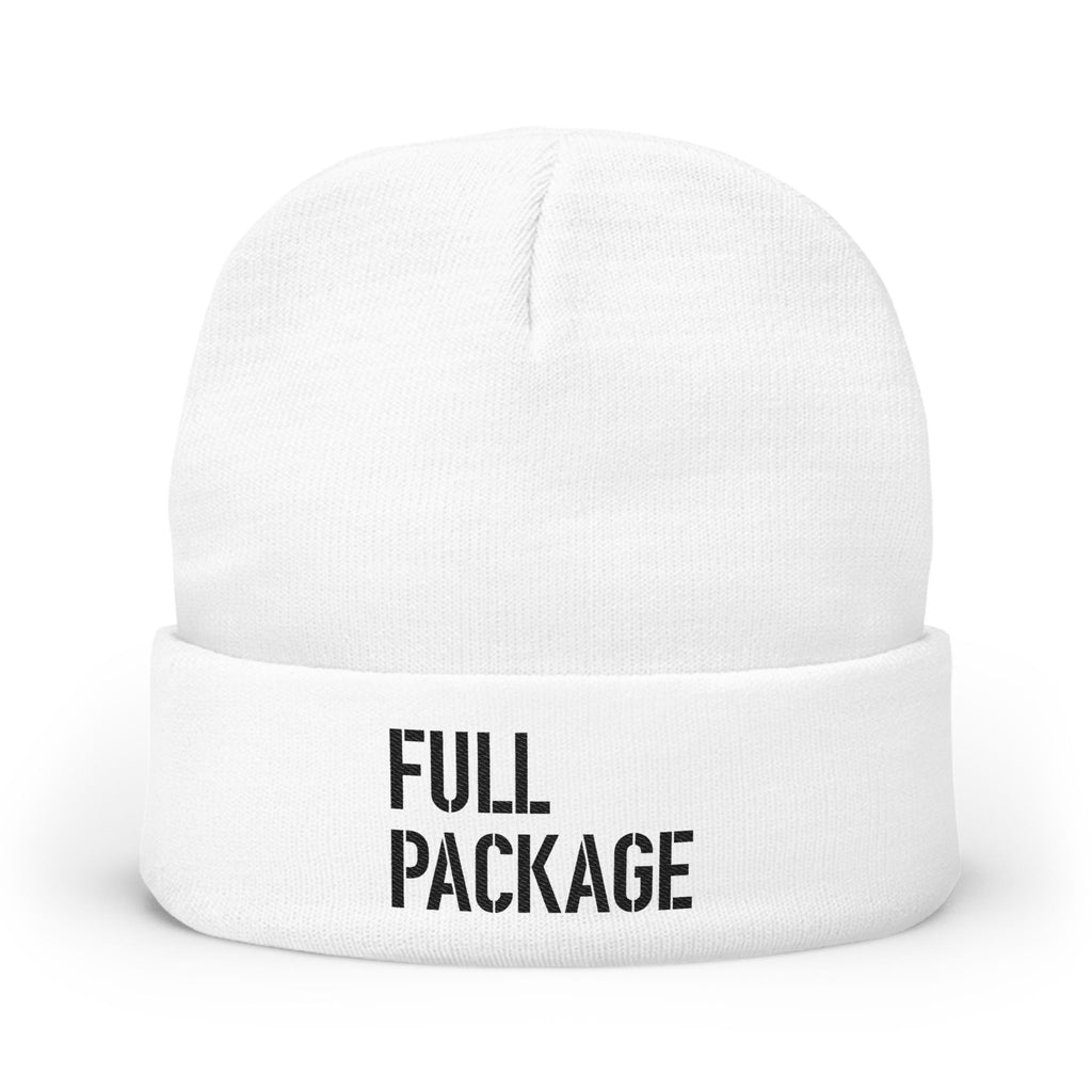 Knit Beanie (Embroidery)