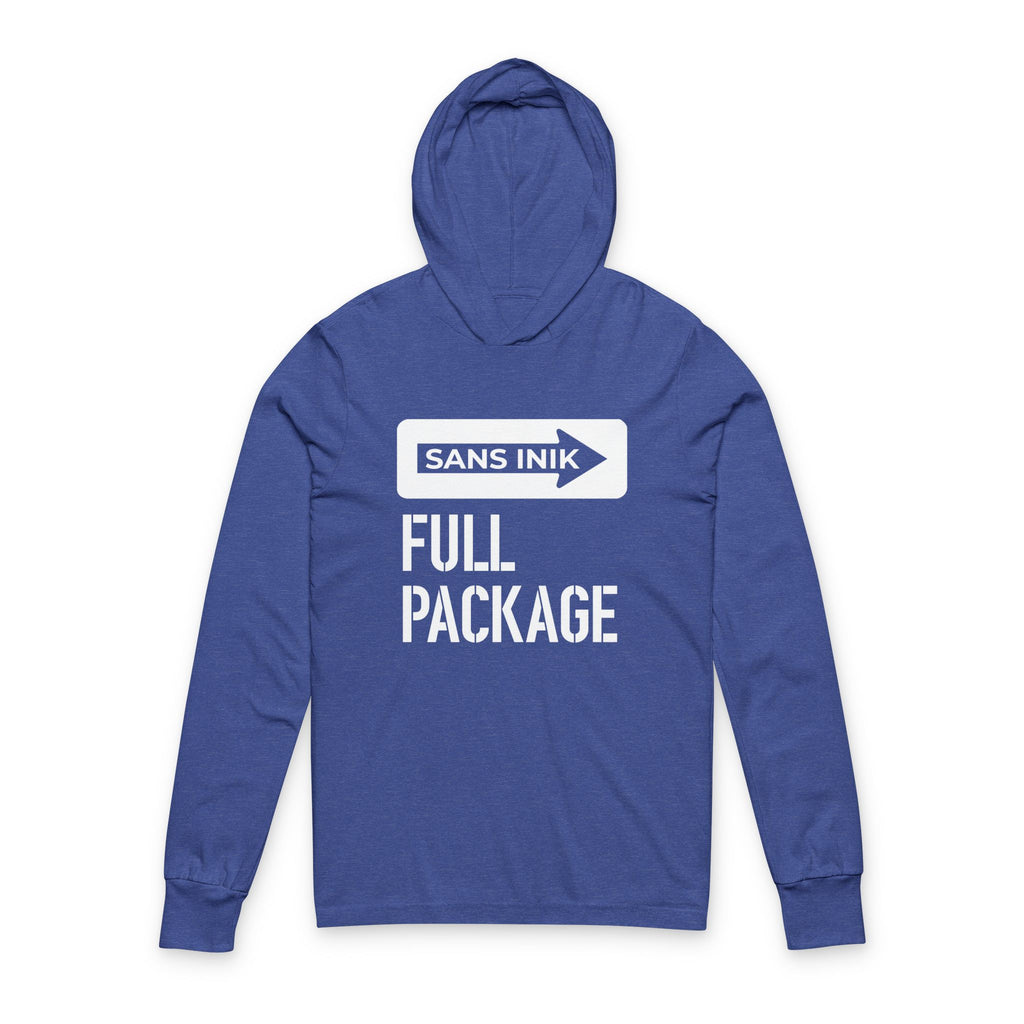 A1 - Unisex Hooded Long Sleeve Tee