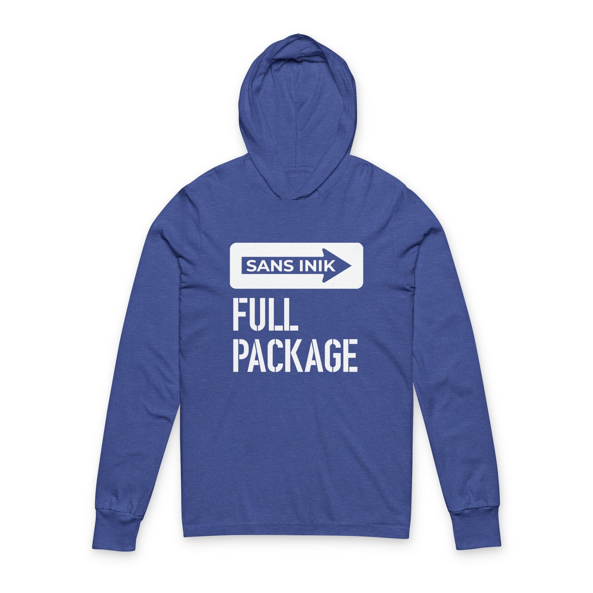 A1 - Unisex Hooded Long Sleeve Tee